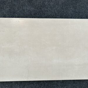 Foto einer einzelnen Wandfliese in beige lüster mit Naturkante. Format: 30cm x 50cm