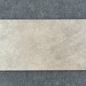 Foto einer einzelnen Bodenfliese Feinsteinzeug im Format 30 cm x 60 cm und im Farbton Olive.